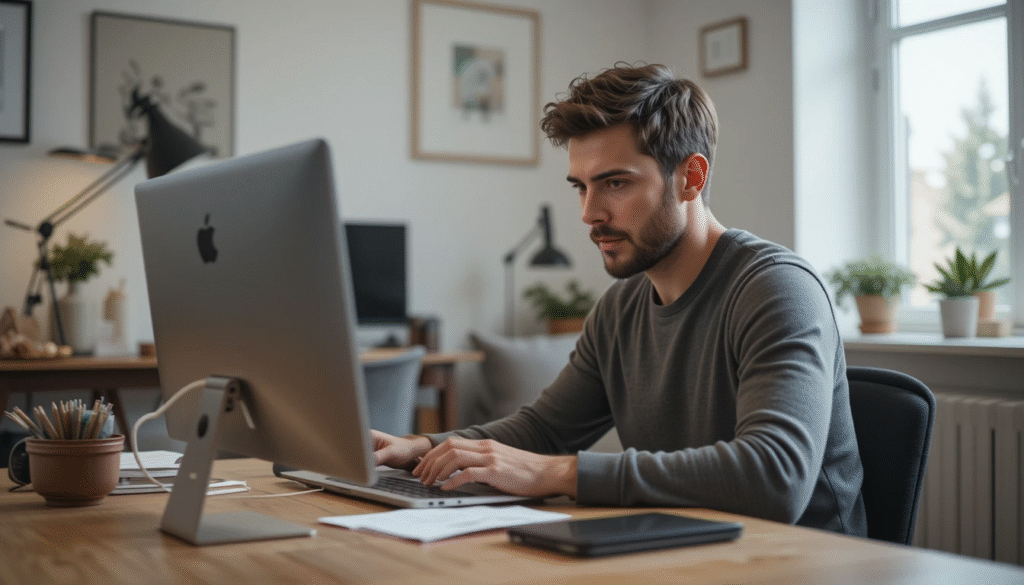 work from home
